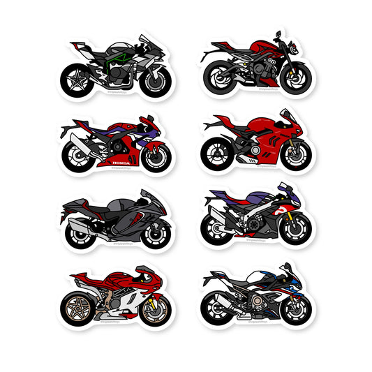 Super Bike Sticker Pack